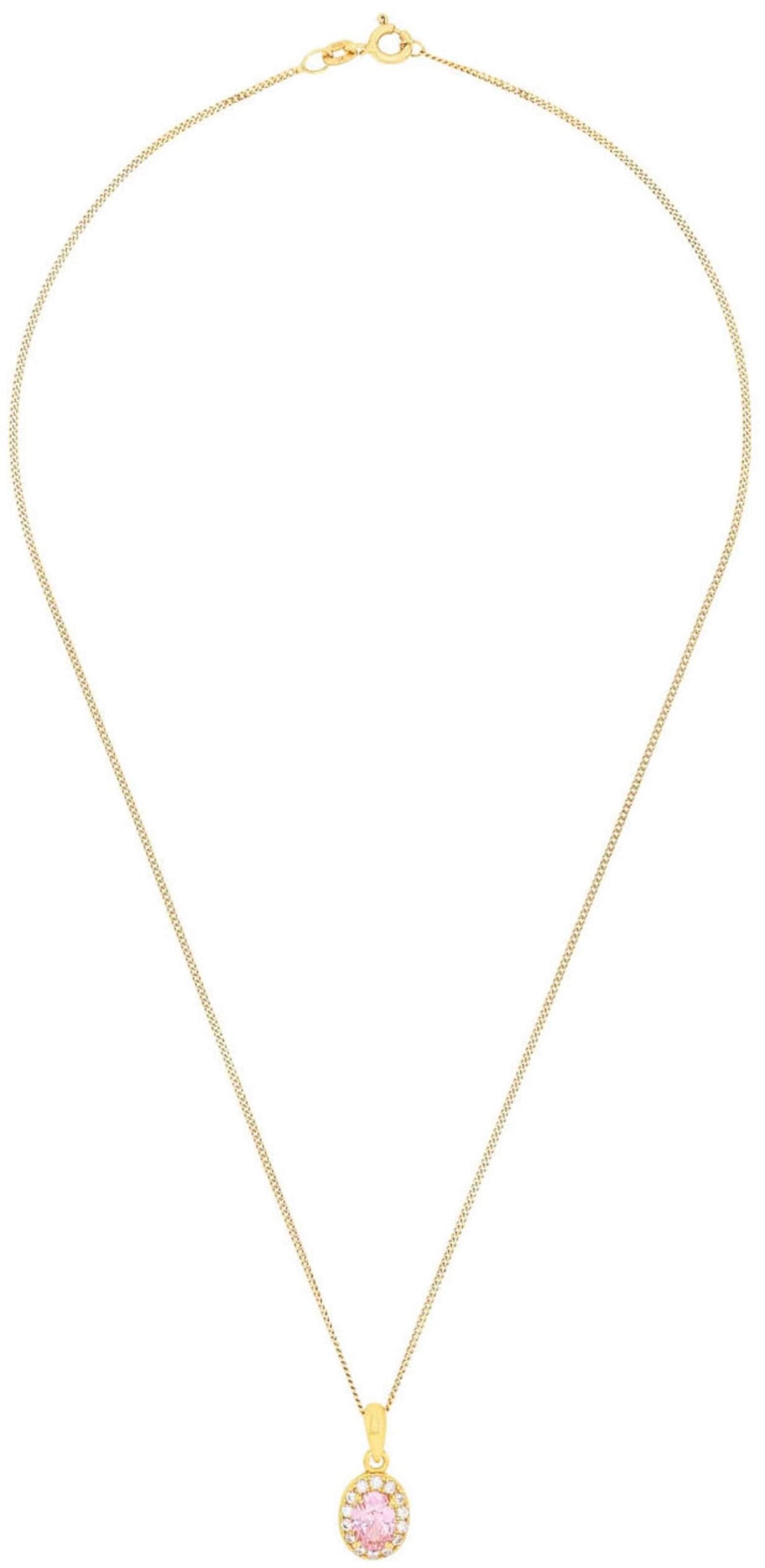 AMOR Necklace in Silver: front