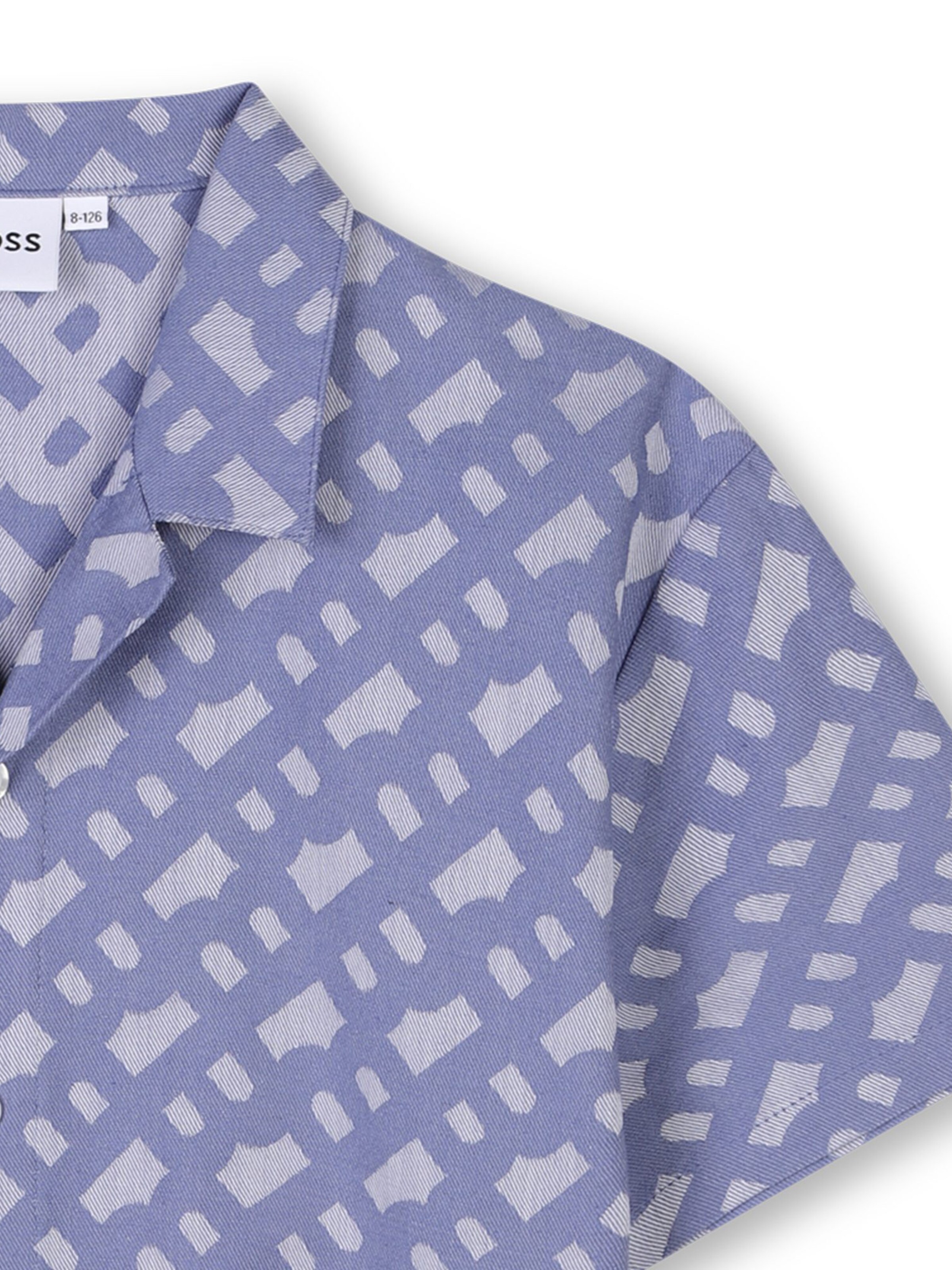 BOSS Rovný strih Košeľa - Modrá