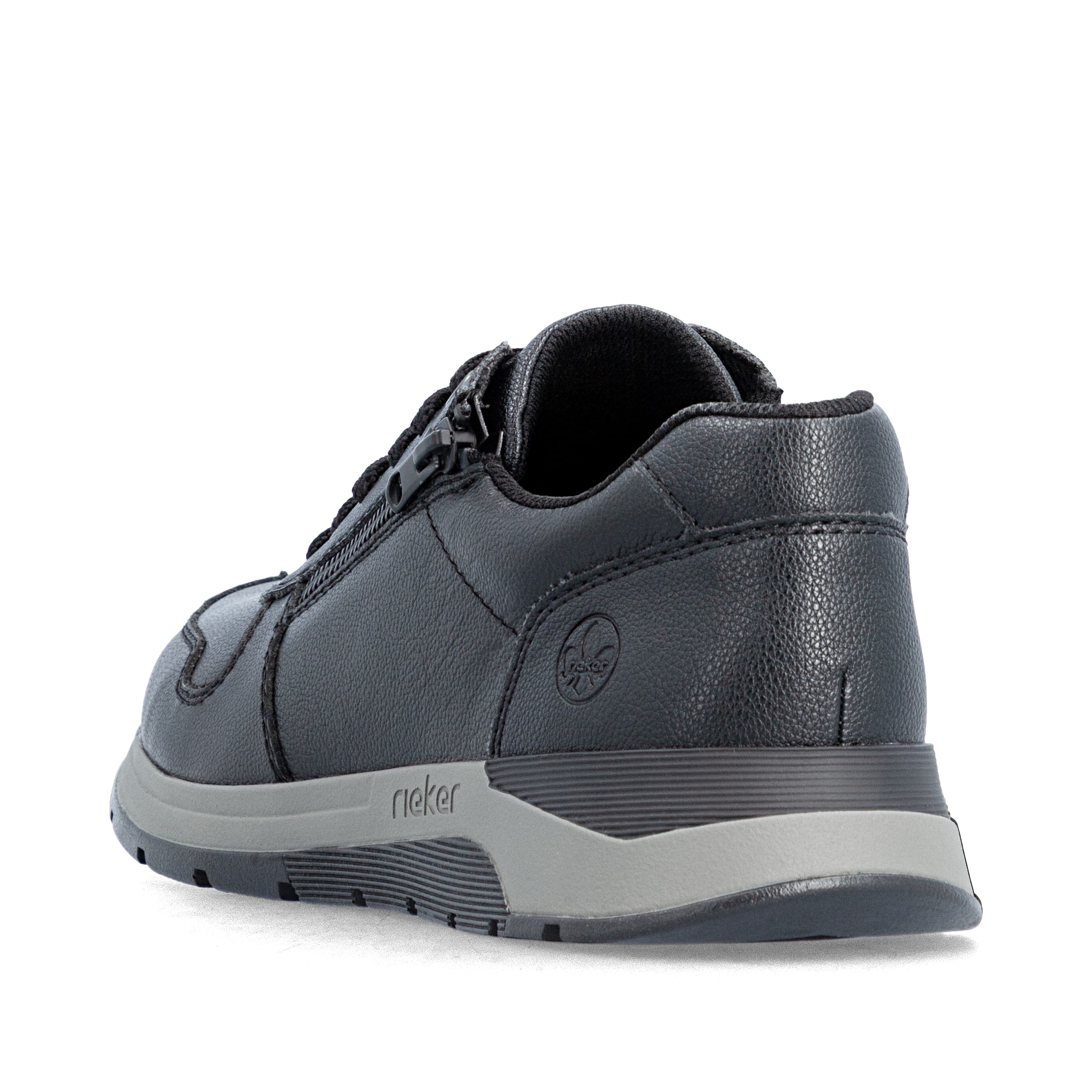 Rieker Lace-Up Shoes in Black