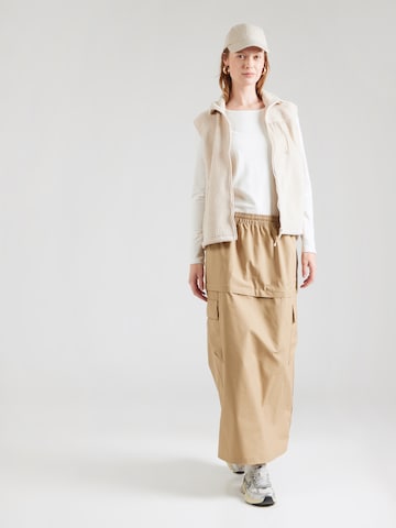 smėlio Nike Sportswear Sijonas 'ESSTL'