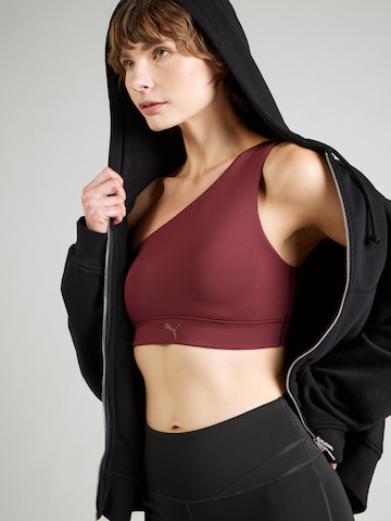 Bustier Soutien-gorge de sport 'PWRSHAPE' PUMA en rouge : devant