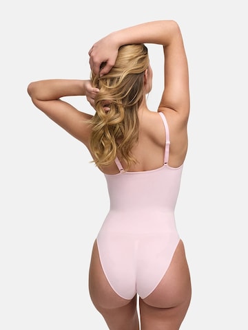cfab - Body moldeador 'Bodysuit Sculpting Shapewear mit Slip' en rosa