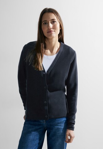 CECIL Knit Cardigan in Blue: front