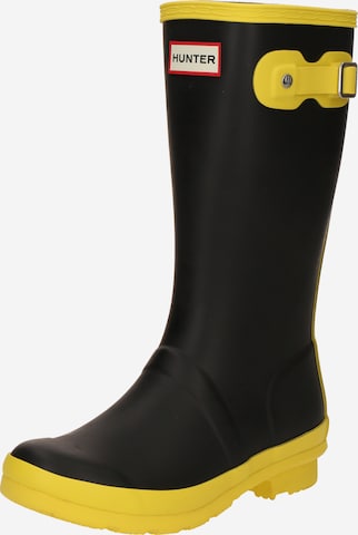 melns HUNTER Gumijas zābaki: no priekšpuses