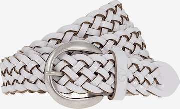 Tamaris Gürtel ' Essential Classics ' in Weiß: Vorderseite