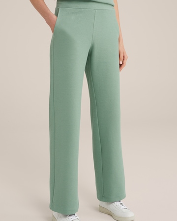 WE Fashion Lużny krój Spodnie w kolorze zielony