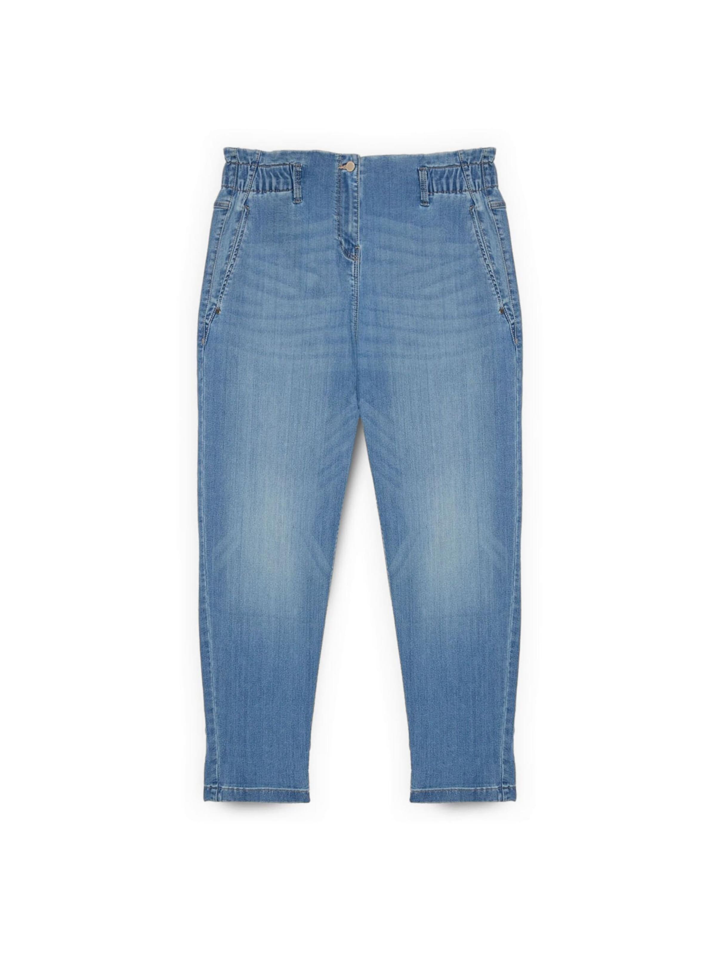Fiorella Rubino Regular Jeans in Blauw: voorkant