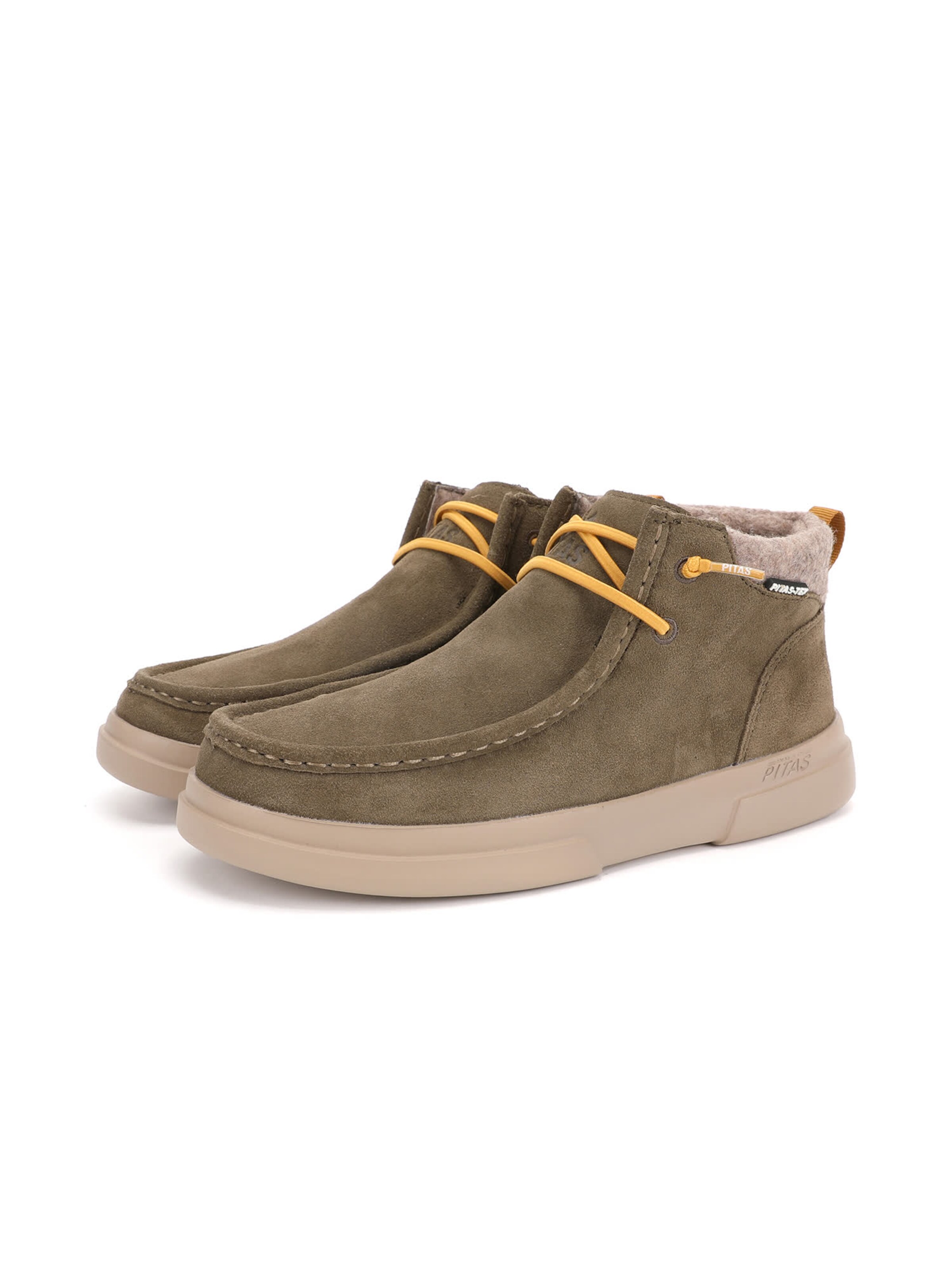 Walk In Pitas Peep toes ' GARDA ' in Grün: Vorderseite