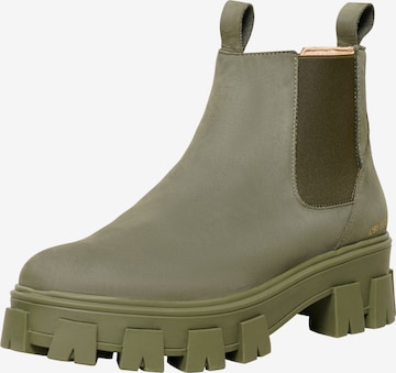 N91 Boots 'Style Choice II' in Green: front