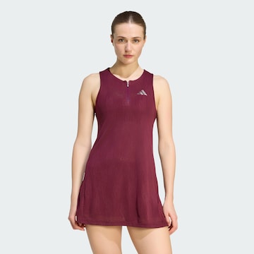 ADIDAS PERFORMANCE - Vestido desportivo em vermelho: frente