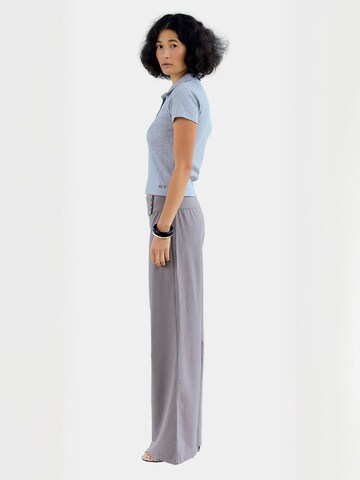 regular Pantaloni ' NubiaRS ' di Résumé in grigio: lato