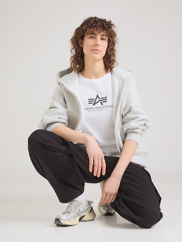 ALPHA INDUSTRIES Tričko – fialová