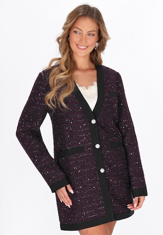 faina - Blazer en lila: frente
