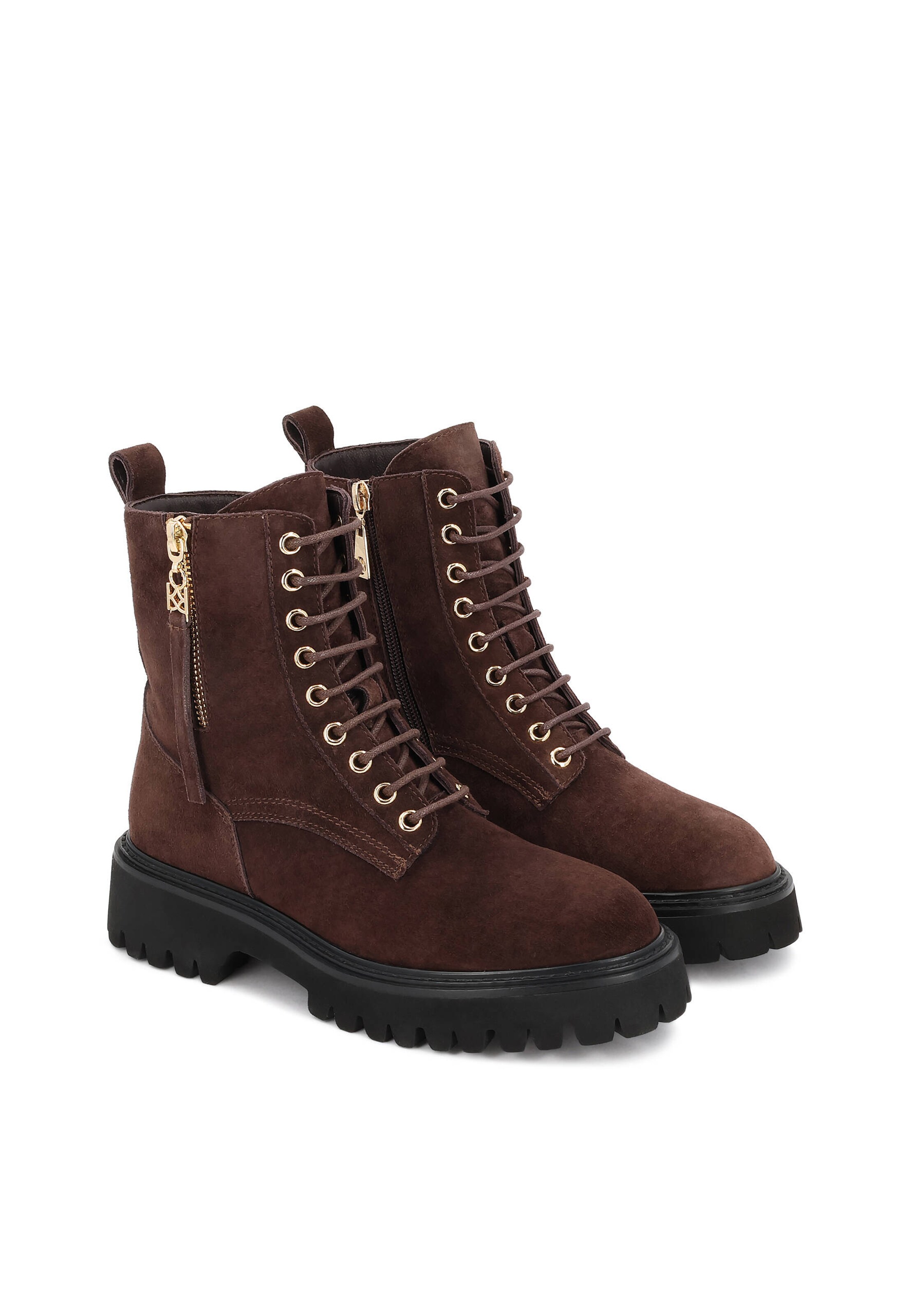 Stivaletto stringato di Kazar in marrone