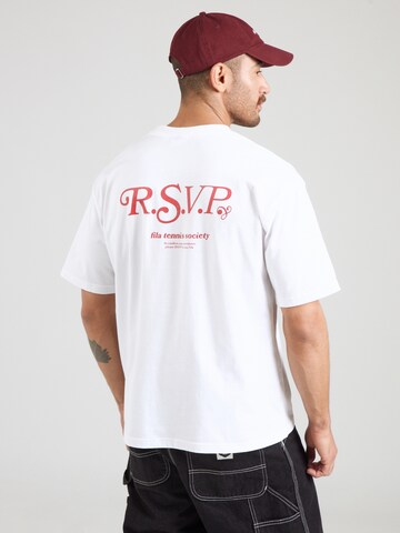 FILA Shirt 'LANGEWEG' in White: front