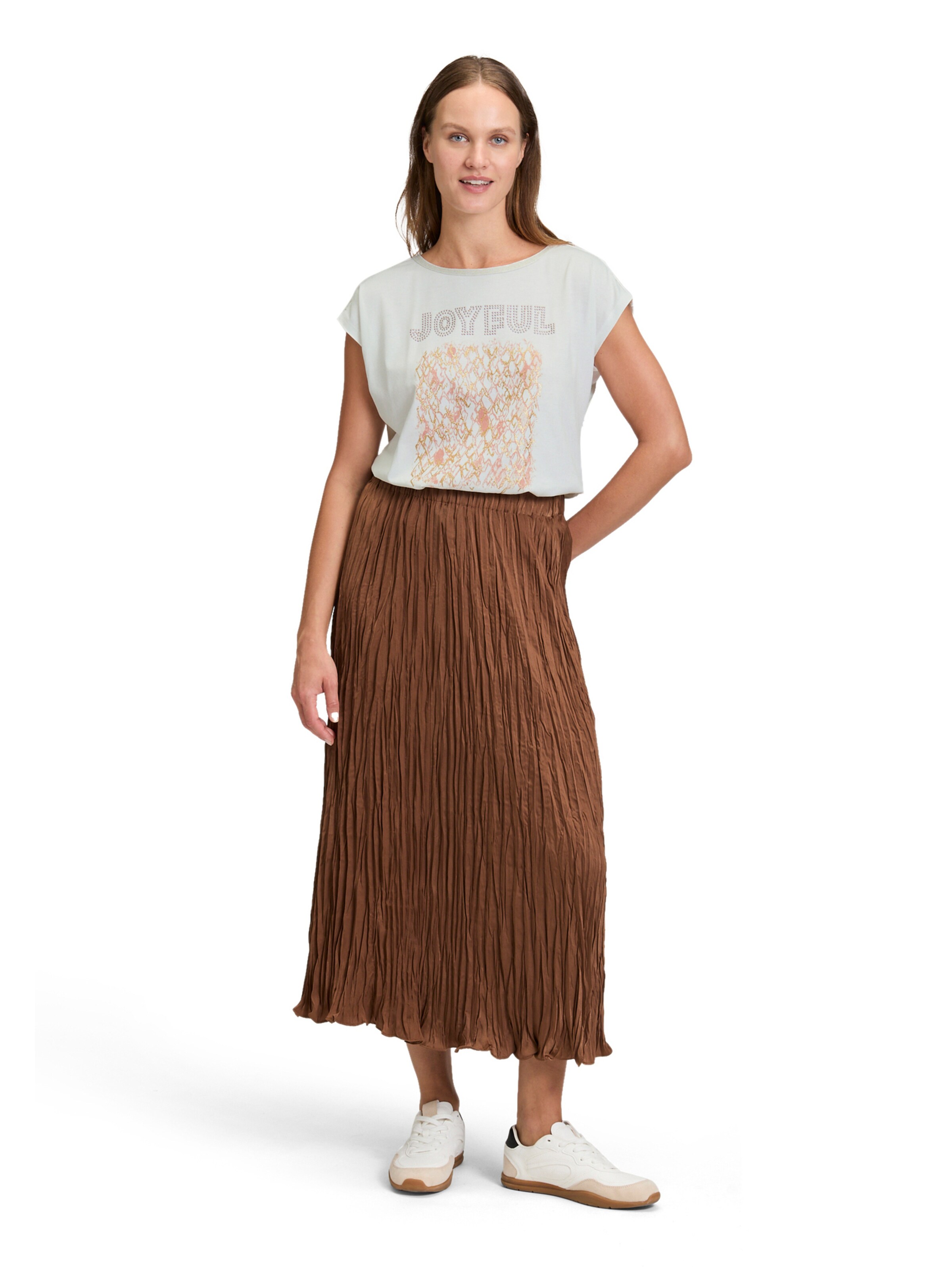 Betty Barclay Blusenshirt mit U-Boot-Ausschnitt in Weiß