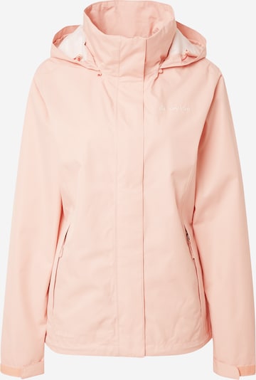 VAUDE Veste outdoor 'Escape' en rose / blanc, Vue avec produit