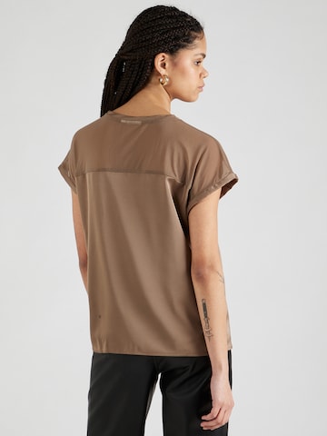 VILA Blouse 'ELLETTE' in Brown