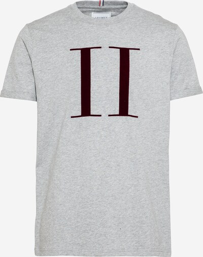 Tricou 'Encore' Les Deux pe gri amestecat / burgund, Vizualizare produs