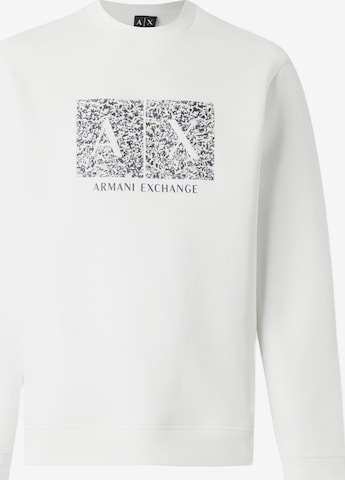 balta ARMANI EXCHANGE Megztinis be užsegimo: priekis