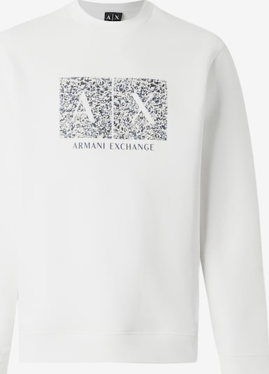 ARMANI EXCHANGE Sweatshirt in XS in navy / taubenblau / offwhite, Produktansicht