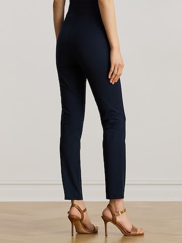 Lauren Ralph Lauren Úzky strih Nohavice 'KESLINA' - Modrá