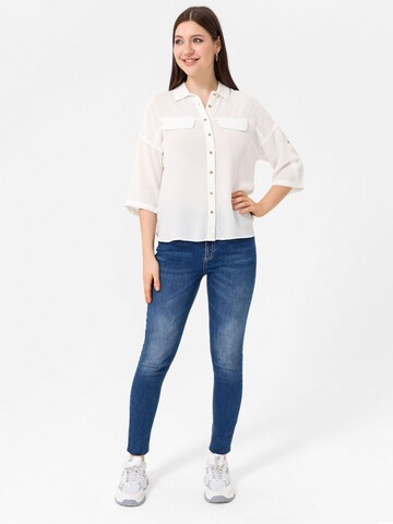 Dandalo Bluse in Beige