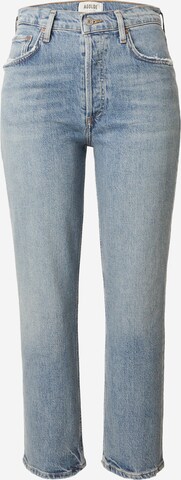 AGOLDE Regular Jeans 'Riley' in Blauw: voorkant