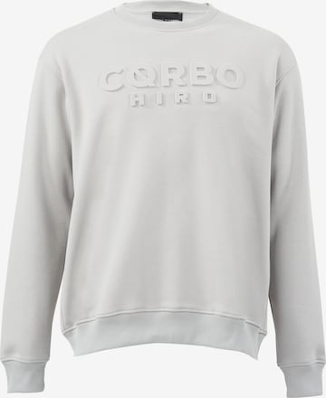 Cørbo Hiro Sweatshirt 'Kitano' in Grijs: voorkant