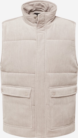 Gilet 'CASH' Only & Sons en blanc : devant