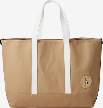 TOMMY HILFIGERShopper torba - bež boja: prednji dio