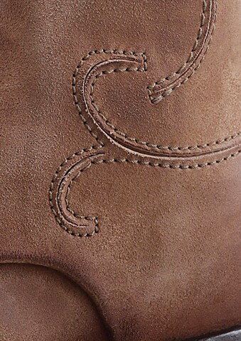 A.S.98 Lace-Up Ankle Boots in Brown