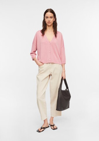 Cardigan COMMA en rose