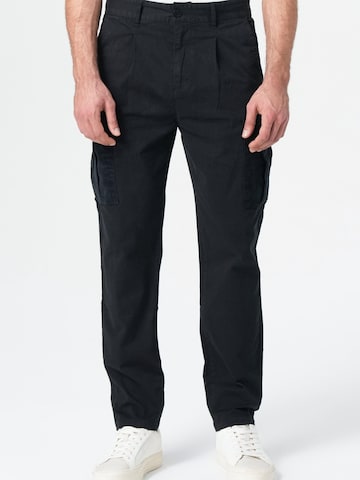 M.O.D MIRACLE OF DENIM - Tapered Pantalón cargo en negro