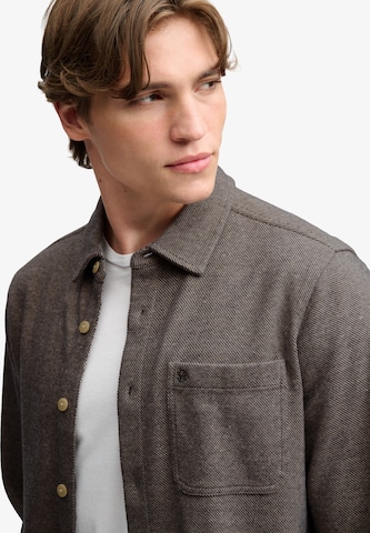 Superdry & Co Regular fit Overhemd in Bruin