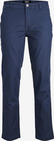 JACK & JONES Chino trousers in Blue: front