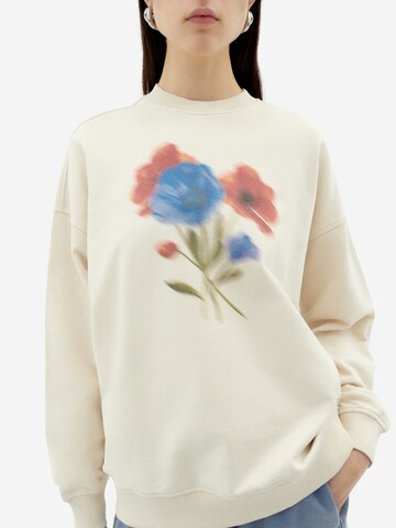 Thinking MU - Sudadera ' JIMENA ' en blanco