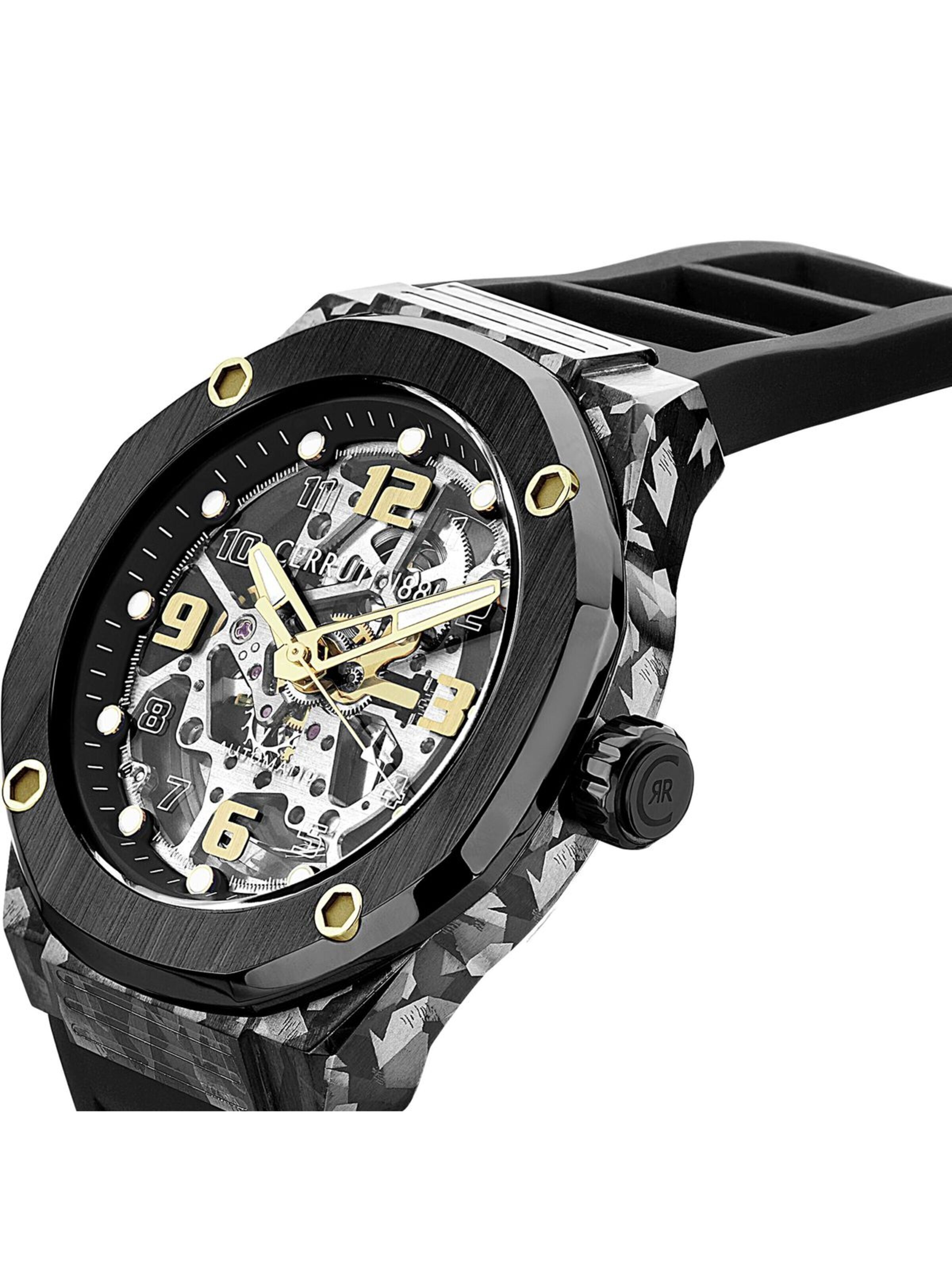 CERRUTI 1881 Analoguhr‌‌‌‌‌‌‌‌ in Schwarz