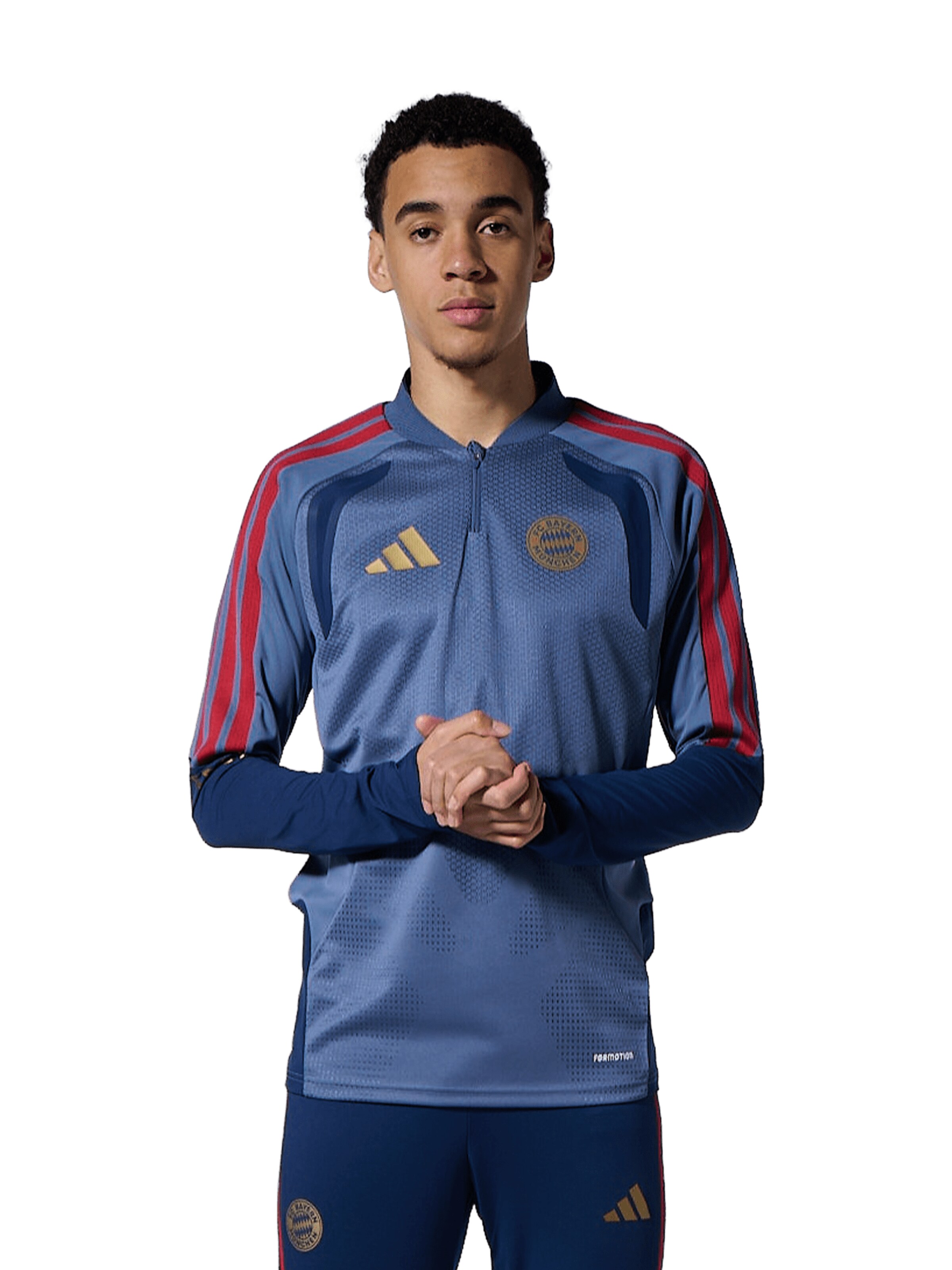 ADIDAS PERFORMANCE Shirt in Blue: front