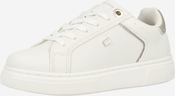 balta TOMMY HILFIGER Sportbačiai 'KRYSTAL': priekis