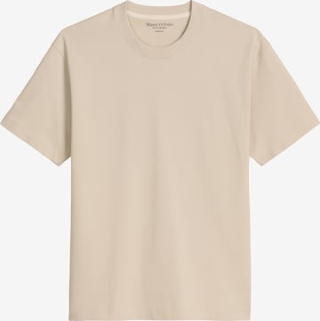 T-Shirt Marc O'Polo en beige : devant