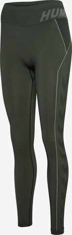 Skinny Pantalon de sport 'Christel' Hummel en vert