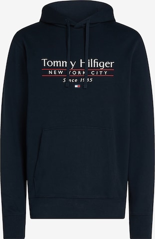 Felpa di TOMMY HILFIGER in blu: frontale