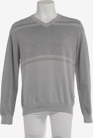 Karl Lagerfeld Pullover / Strickjacke S in Grau: Vorderseite