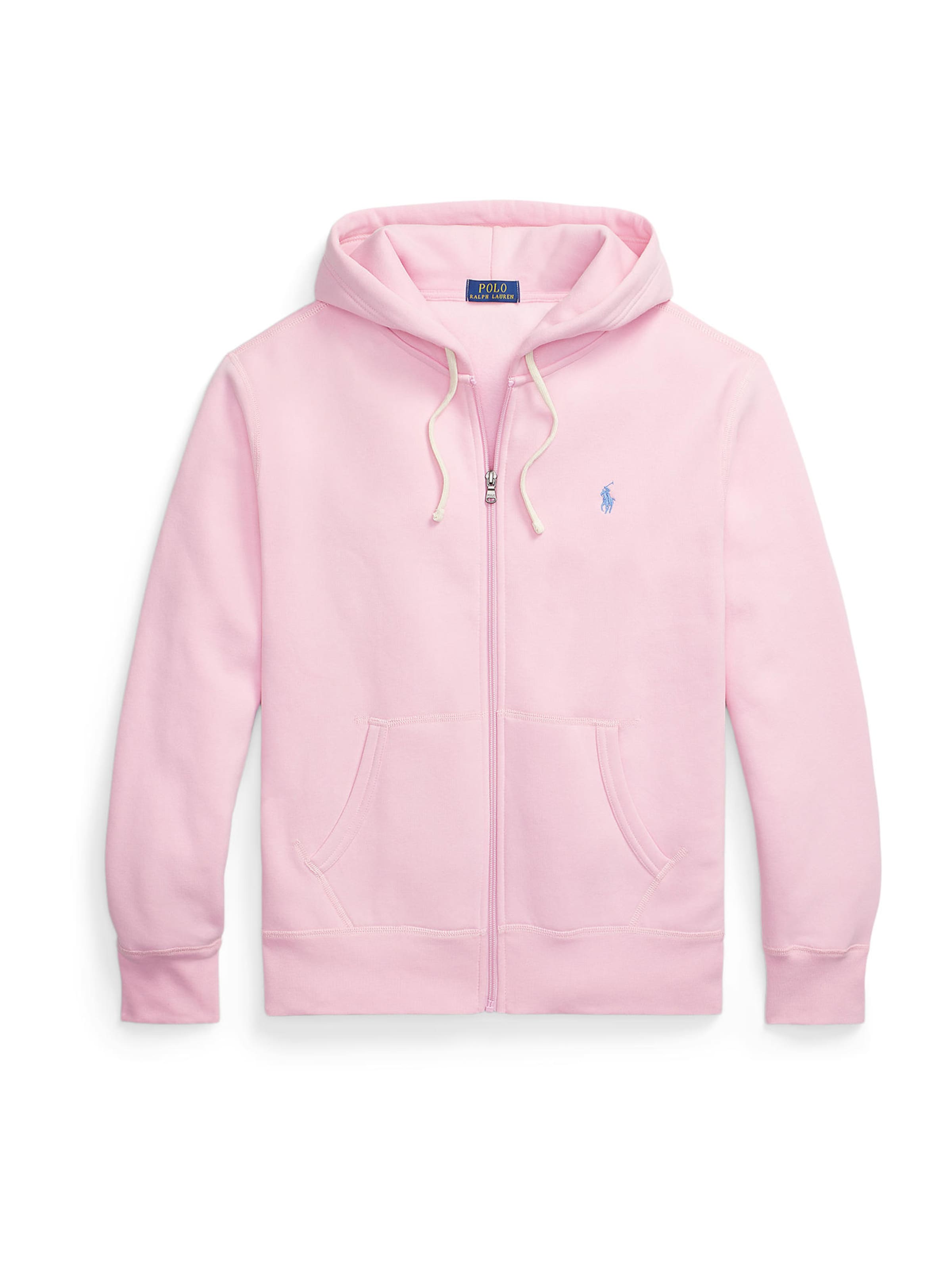 Polo Ralph Lauren - Sudadera con cremallera en rosa: frente