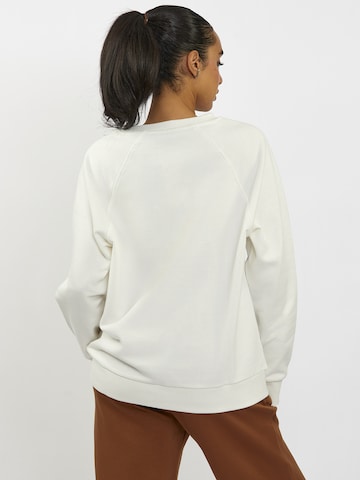 Pull-over oversize FRESHLIONS en blanc