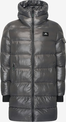 Rusty Neal Steppjacke in Grau: Vorderseite
