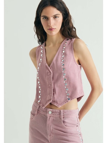 Scalpers Vest in Pink
