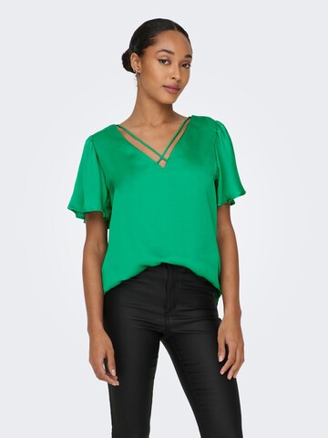 ONLY Blouse in Groen: voorkant