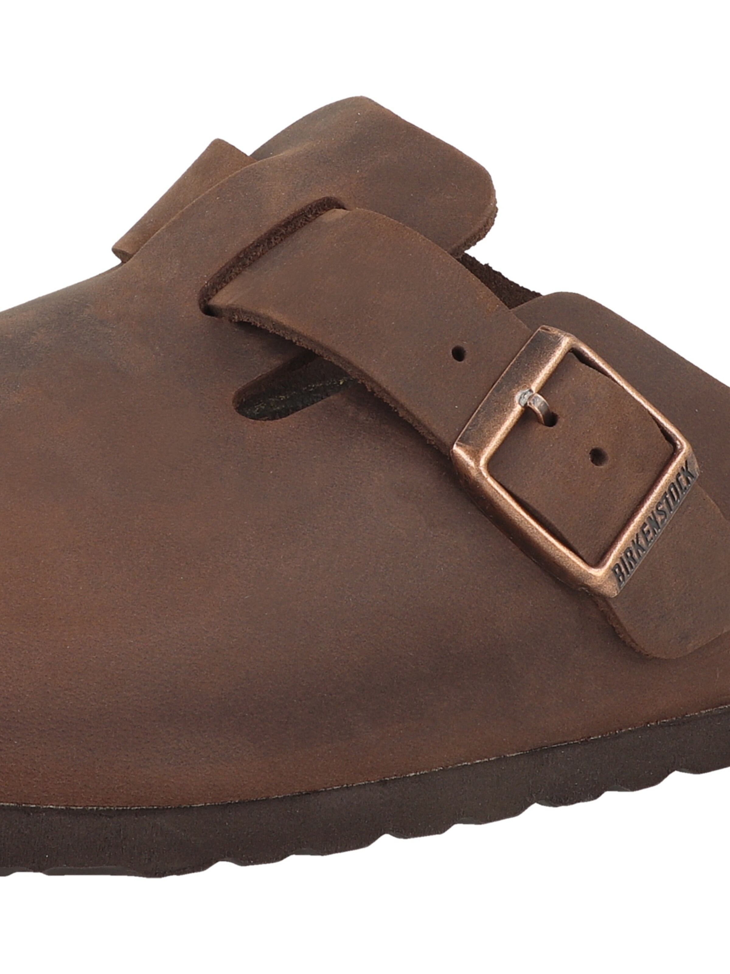 BIRKENSTOCK - Socas 'Boston SFB' em castanho